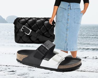 Birkenstock outfit collage