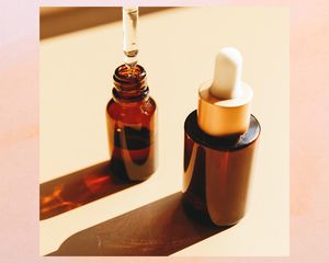 bottles of oil with dropper