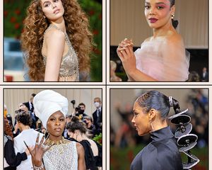 Kaia Gerber Tessa Thompson Cynthia Erivo Alicia Keys 2022 Met Gala hair and makeup