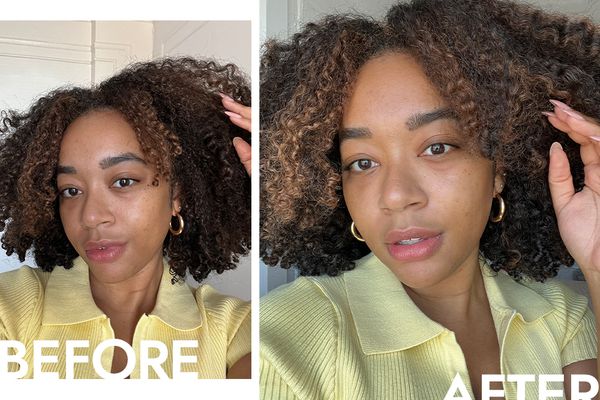 byrdie editor aimee simeon's skin before and after rhode beauty