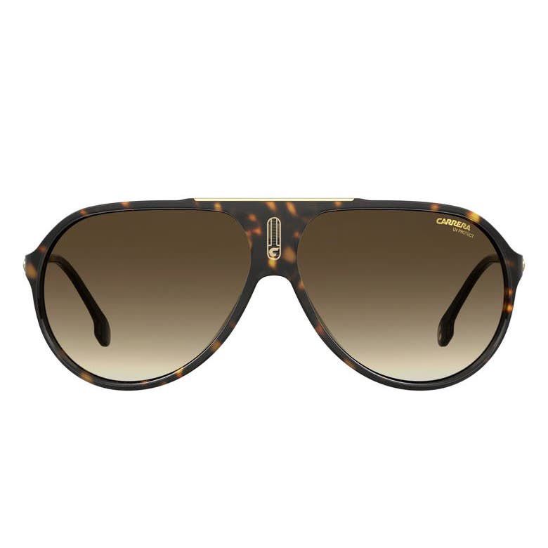 Carrera Eyewear Hot65 63mm Polarized Aviator Sunglasses
