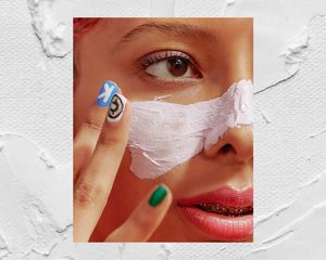 cheek acne