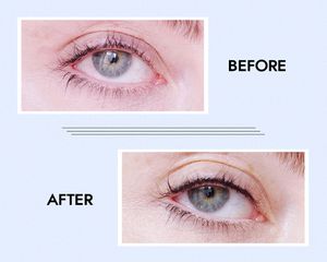permanent eyeliner before and after