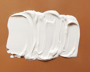 sunscreen texture close up
