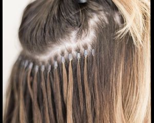 hand-tied hair extensions