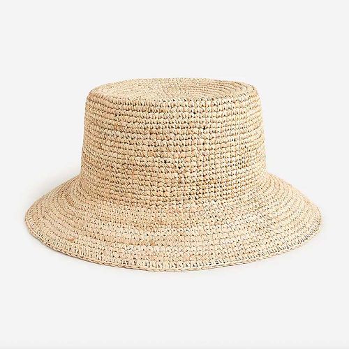 Raffia Bucket Hat ($60)