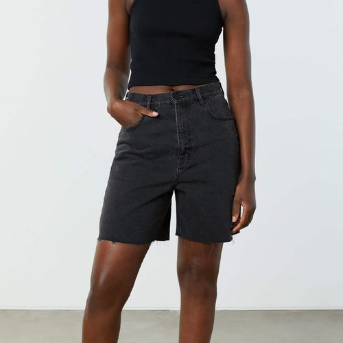 Long Denim Shorts ($64)