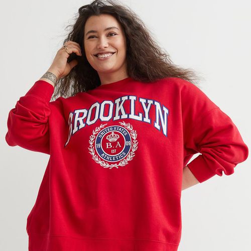 Oversized Sweatshirt with Motif ($23.99)
