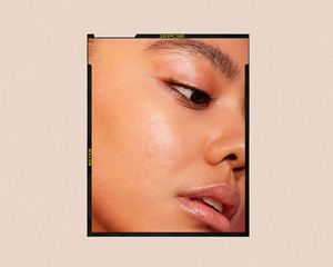woman with clear skin