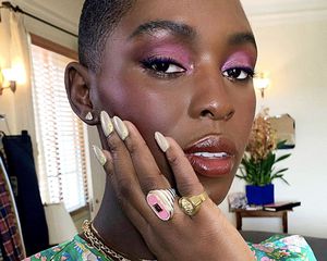 pink eyeshadow