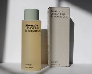 necessaire the body wash in eucalyptus bottle and box