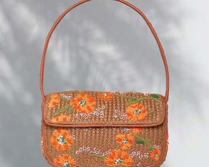 Staud raffia bag