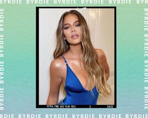khloe kardashian reverse balayage