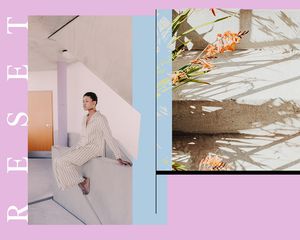 woman and flower