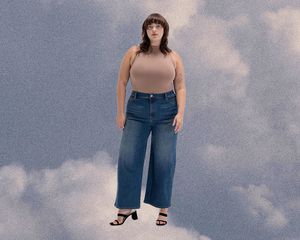 woman in jeans