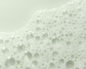 face wash texture close up