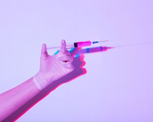 holding needle