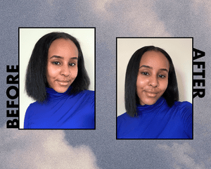Olaplex no 9 serum before and after