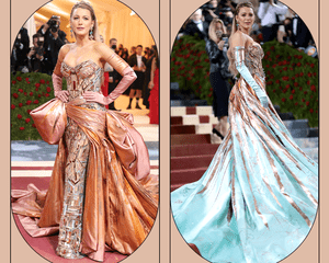 Blake Lively in Versace at the Met Gala 2022