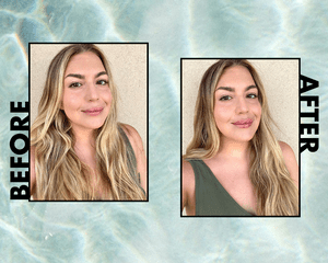 Gym Lips Before and After